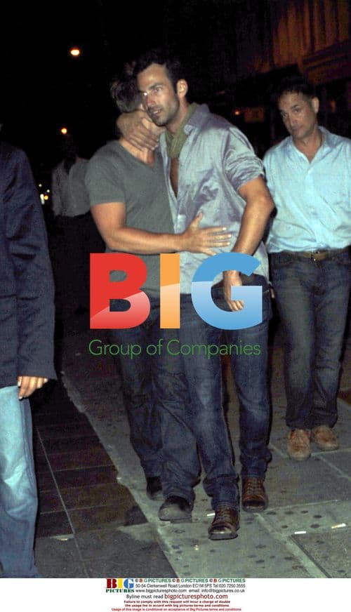 Former N'Sync star Lance Bass at Boujis