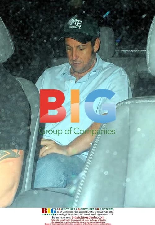 Adam Sandler seen leaving London restaurant