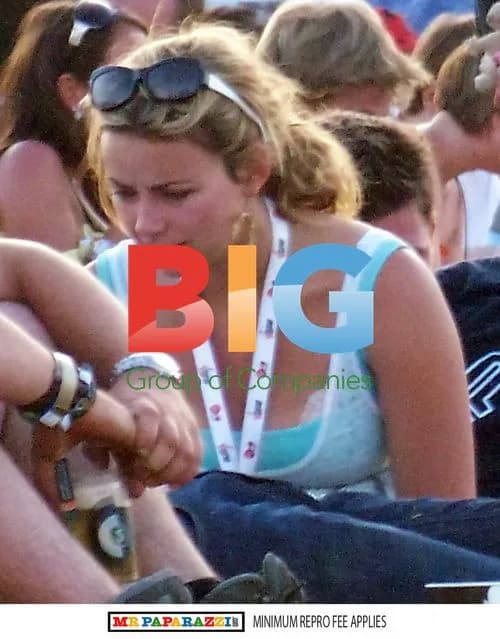 Charlotte Church and Gavin Henson at V Festival
