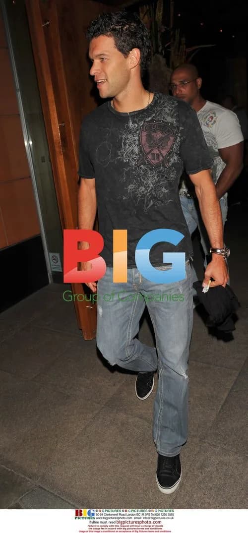 Michael Ballack Spotted Out in London