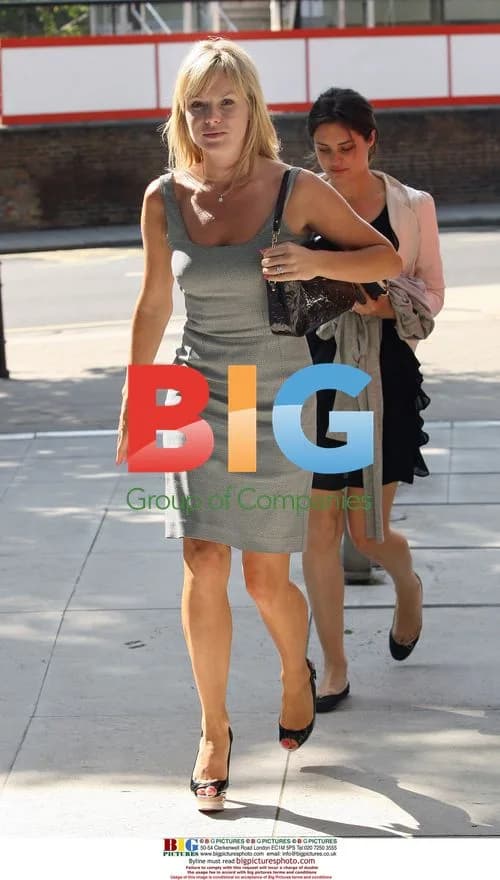 Amanda Holden Arriving at Channel 4 Studios