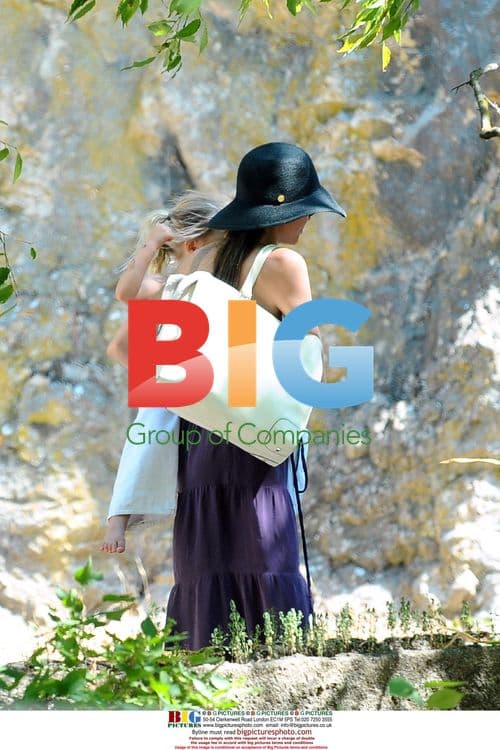 Brangelina and Daughters Spotted in France