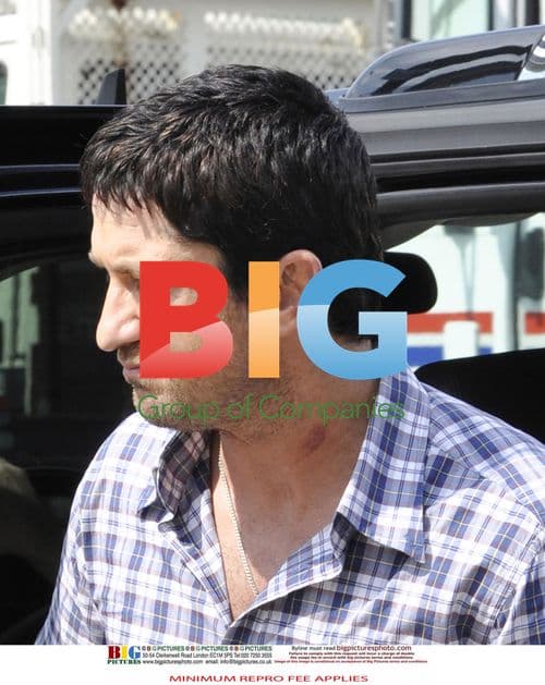 Jennifer Aniston and Gerard Butler on 'The Bounty' Set