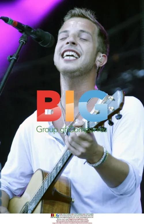James Morrison performs at V Festival