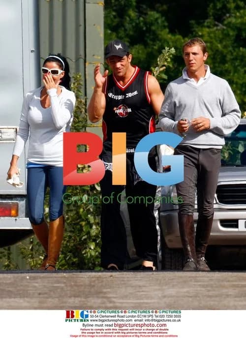 Katie Price and Alex Reid Arrive at Stables