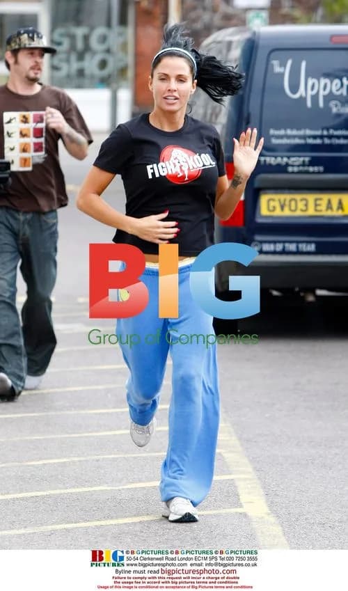 Katie Price and Alex Reid training at gym
