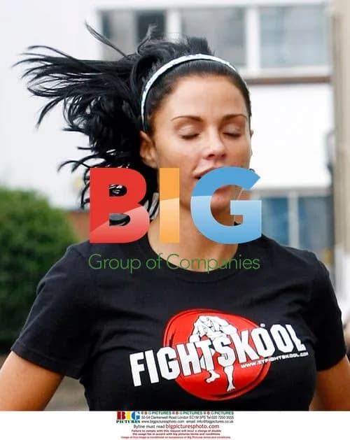 Katie Price and Alex Reid Train at Gym