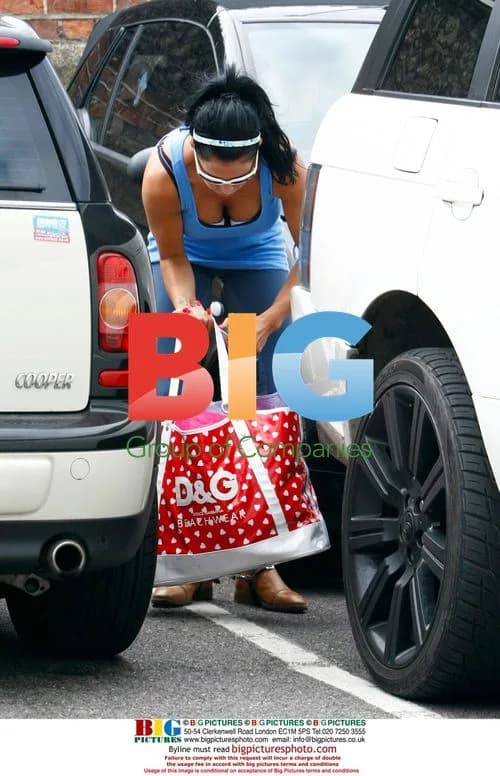 Katie Price and Alex Reid Arrive at Gym
