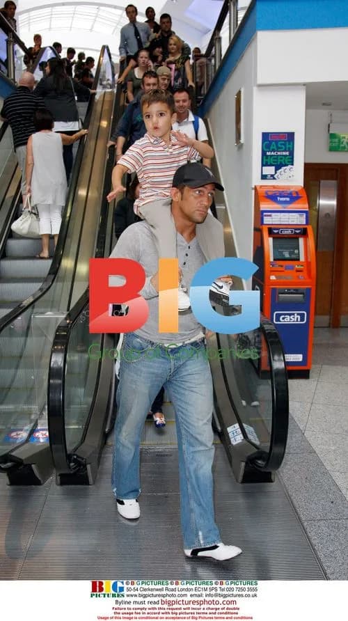 Katie Price and boyfriend out with kids in Brighton