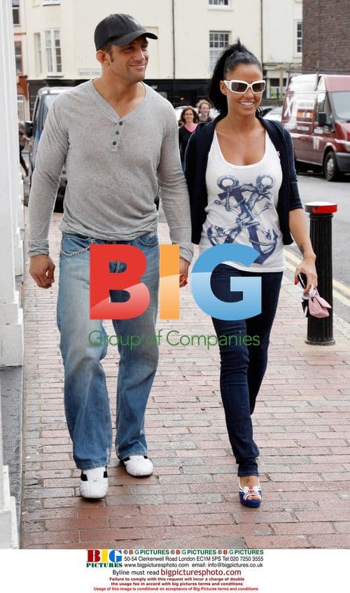 Katie Price and Alex Reid in Brighton