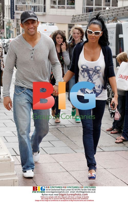 Katie Price and Alex Reid Spotted in Brighton