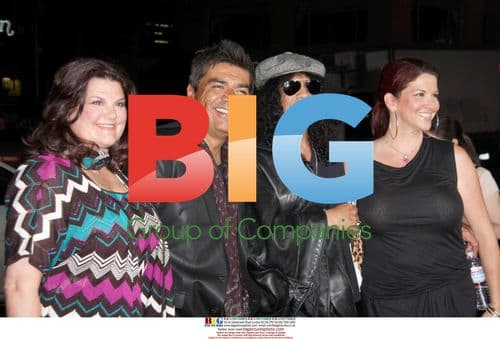 George Lopez and Slash at 'All About Steve' Premiere