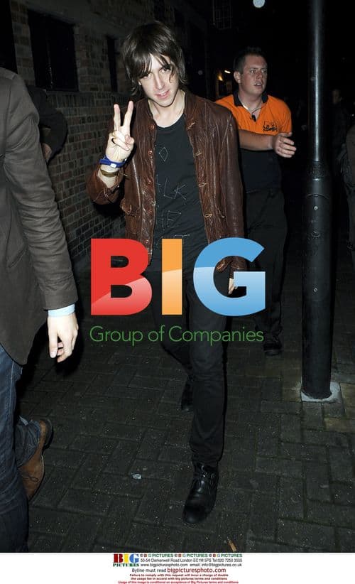 Arctic Monkeys and friends out in London