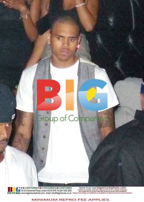 Chris Brown Partying After Sentencing