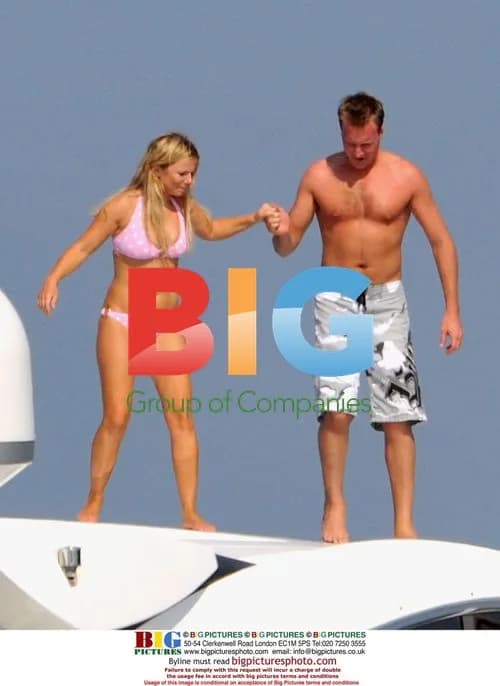 Geri Halliwell's Family Vacation in France