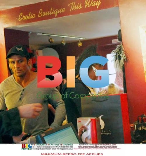 Katie Price and Alex Reid visit sex shop