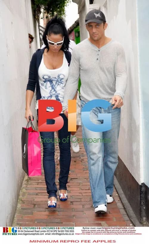 Katie Price and Alex Reid at Sex Shop