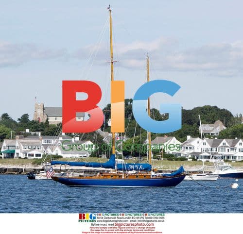 Ted Kennedy's Boat Flies Half-Mast