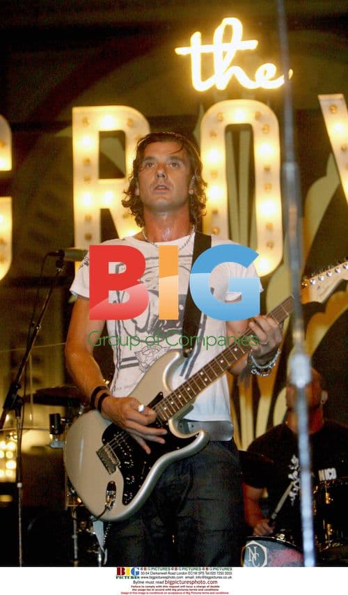 Gwen Stefani Watches Husband Perform