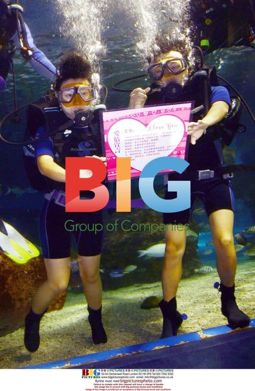 Underwater Proposal at Double Seventh Festival