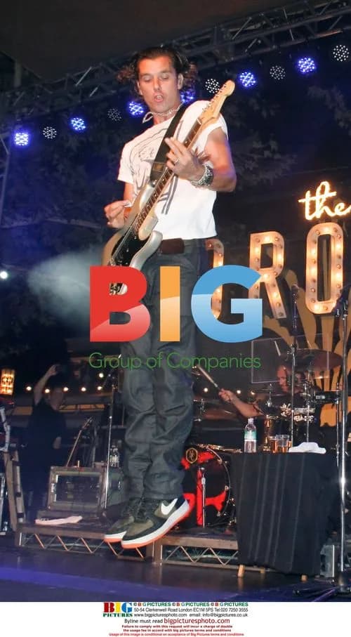 Gavin Rossdale performs at The Grove in LA