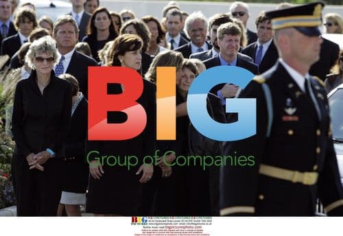 Sen. Edward Kennedy's wake at JFK Library