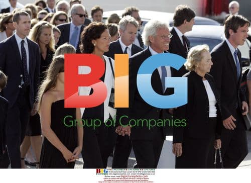 Kennedys Attend Senator Edward Kennedy's Funeral