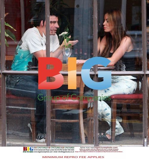 Joe Calzaghe and Jo Emma Larvin Lunch