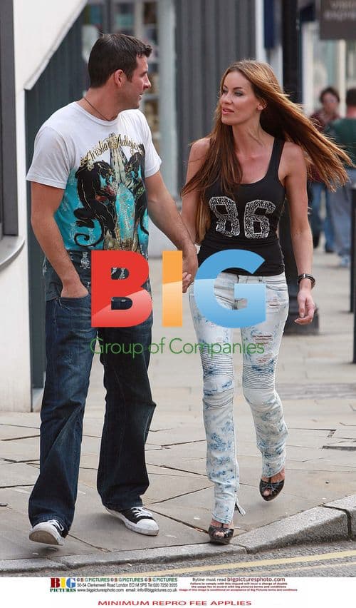 Joe Calzaghe and ex Jo Emma Larvin lunch