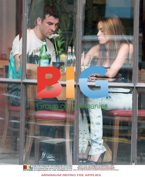 Joe Calzaghe and Jo Emma Larvin Lunch