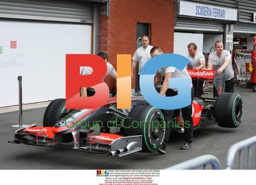 F1 Grand Prix Qualifying Crash, Spa, Belgium