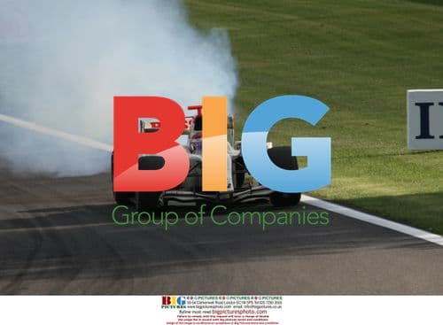 F1 Qualifying Crash at Spa, Belgium