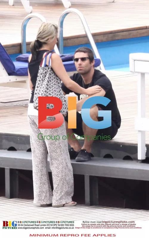 Liam Gallagher and Nicole Appleton