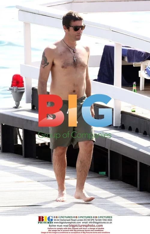 Liam Gallagher and Nicole Appleton boat ride in Italy