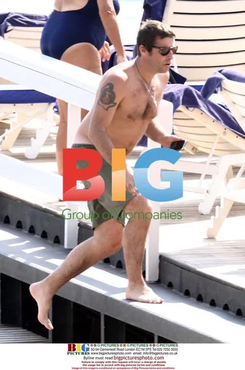 Liam Gallagher and wife Nicole Appleton boat ride in Italy