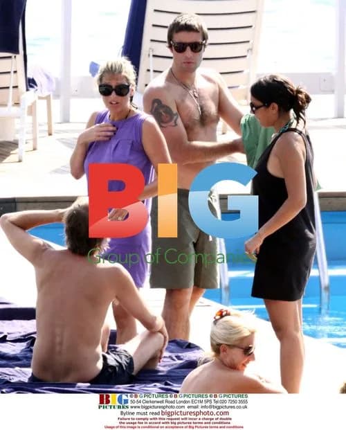 Liam Gallagher and Nicole Appleton boat ride in Italy