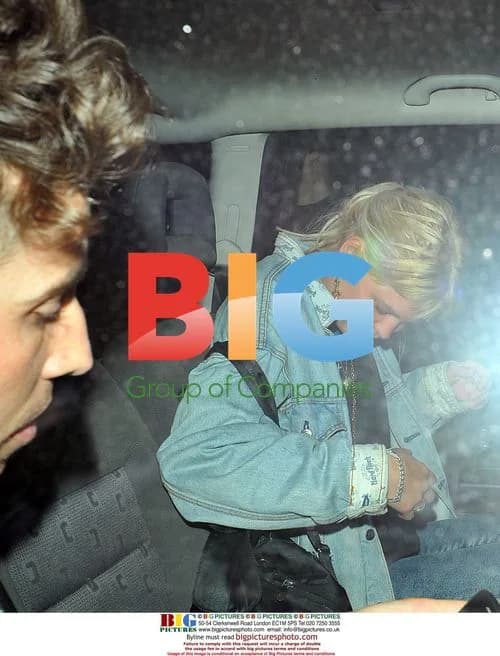 Pixie Geldof and Nick Grimshaw at mini market