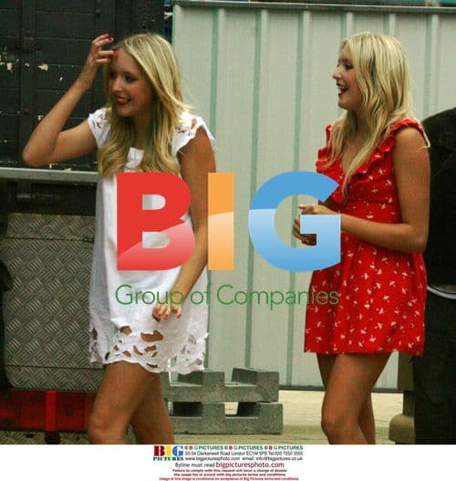 Twins Sam and Amanda Merchant perform at Fun in the Sun festival