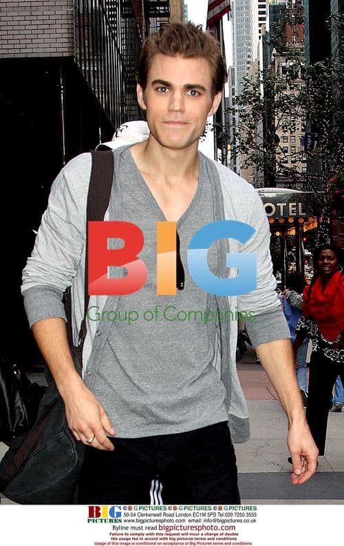 Paul Wesley promotes 'Vampire Diaries' on PIX 11