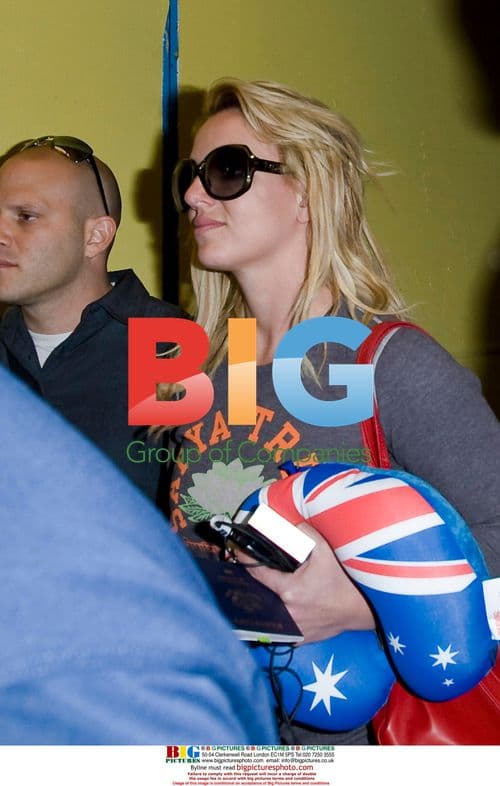 Britney Spears arrives at LAX