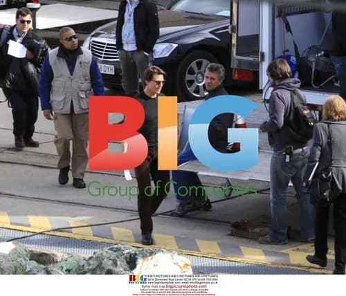 Tom Cruise and Cameron Diaz filming 'Knight and Day'