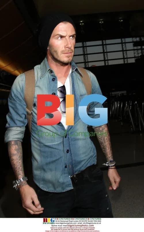 David Beckham at LAX