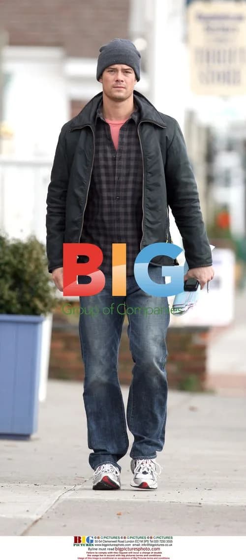 Josh Duhamel photographed in Greenport, NY
