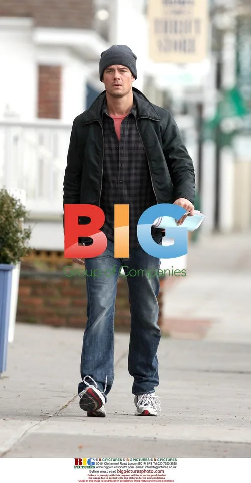 Josh Duhamel photographed in Greenport, NY