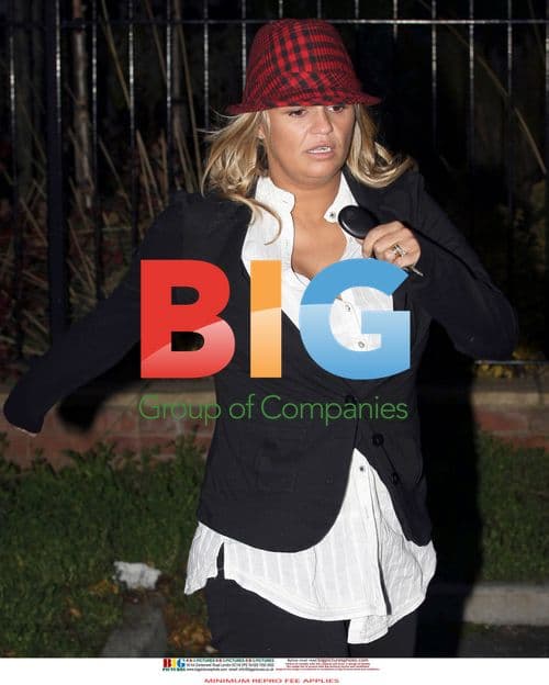 Kerry Katona at bus stop