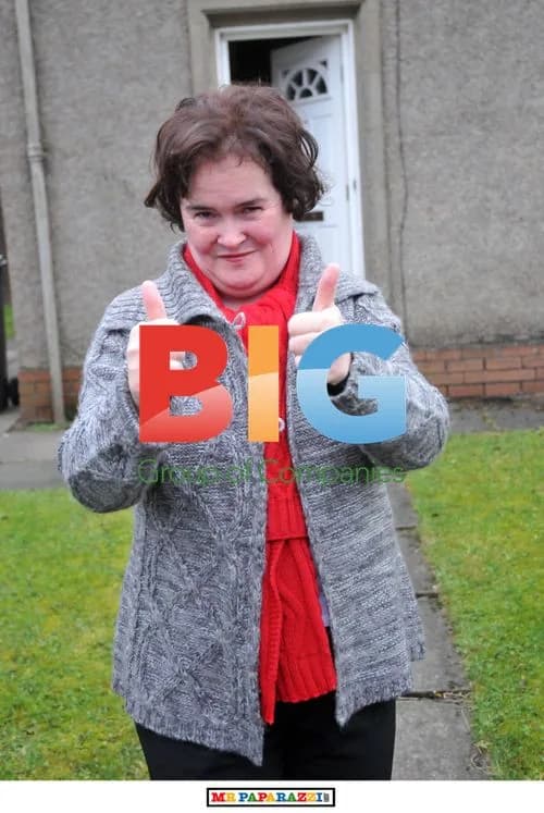 Susan Boyle at home with new security