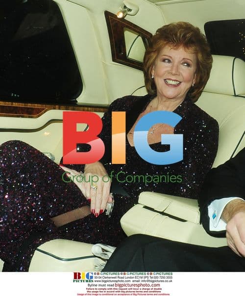 Cilla Black and John Madejski at Dior Party