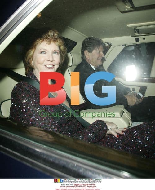 Cilla Black and John Madejski at Dior Party