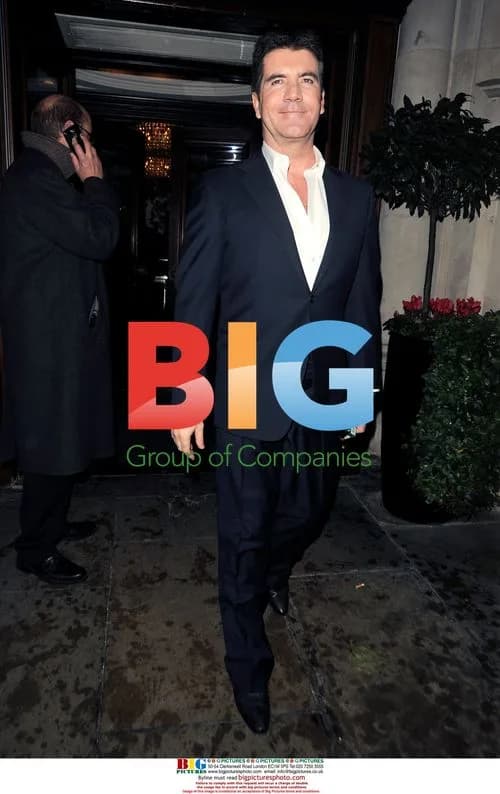 Simon Cowell at Morgan Awards