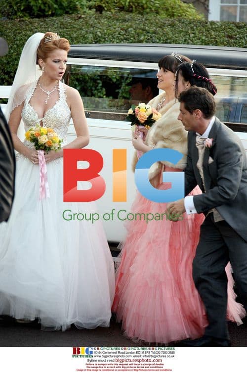 Eastenders Cast at Ricky and Bianca's Wedding